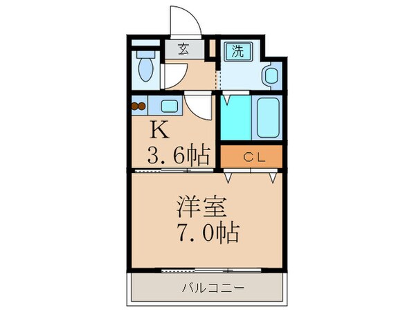 豊里セレニテの物件間取画像